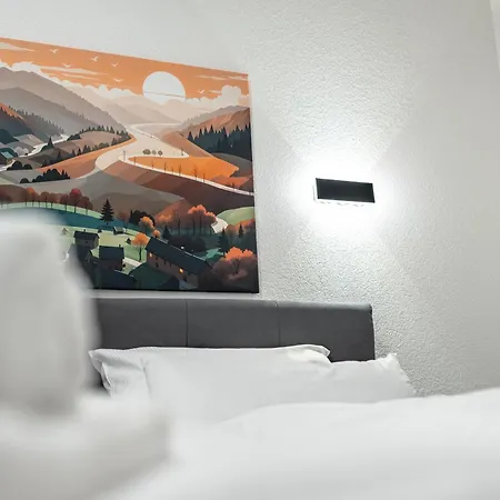 Διαμέρισμα #14 Jsliving Deluxe - Penthouse Mit Dachterrasse Und Panoramablick Kochinsel Badewanne Highspeedwlan Horb am Neckar