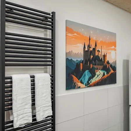 Апартаменты Bps Apartment#14 Panorama Penthouse - Exklusives Penthouse Mit Panorama-ausblick & Luxuskomfort Хорб-ам-Неккар