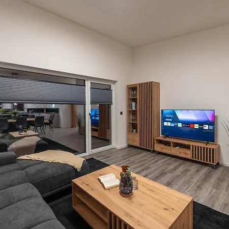 #14 Jsliving Deluxe - Penthouse Mit Dachterrasse Und Panoramablick Kochinsel Badewanne Highspeedwlan